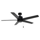 52 in. 5-Blade Indoor Ceiling Fan in Matte Black 
