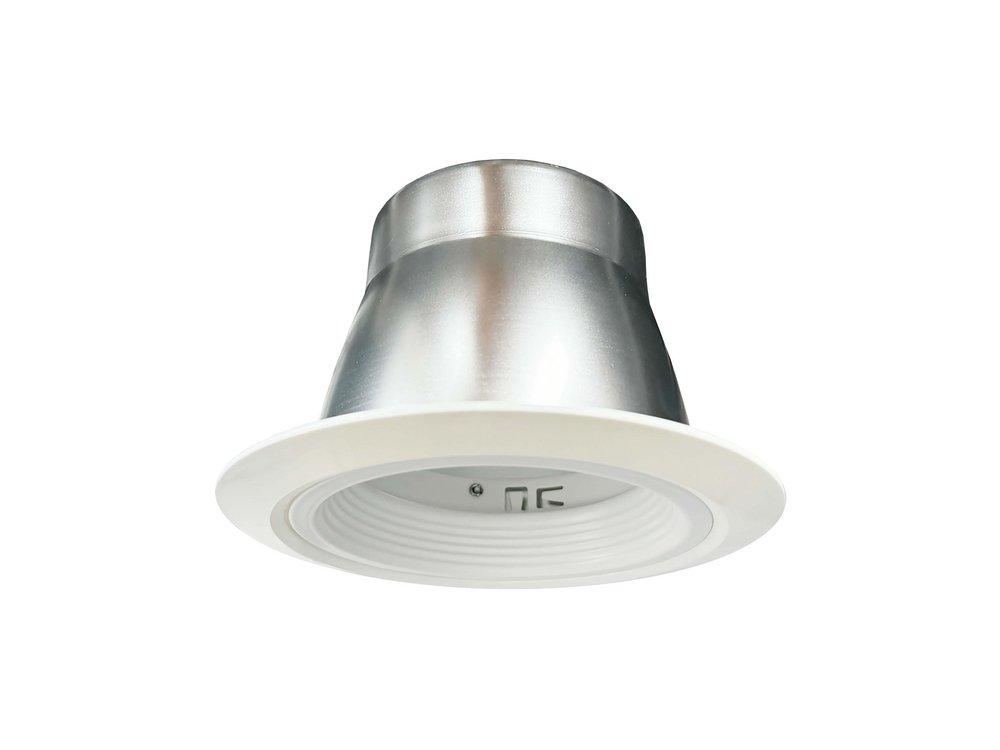 4 in. LED Frame-In Haze Reflector with White Baffle 