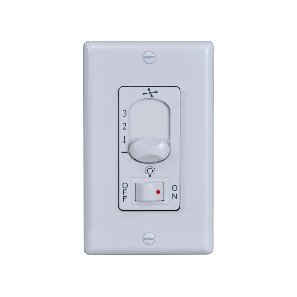 3-Speed Single Slide Wall Control with On/Off Light Control 
