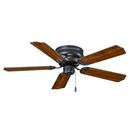 42 in. 5-Blade Hugger Indoor Ceiling Fan in Oil Rubbed Bronze 