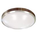 24 W 14 in. Decorative Flush Mount LED Fixture in Brushed Nickel
