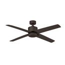 52 in. 4-Blade Indoor/Outdoor Ceiling Fan in Oil Rubbed Bronze 