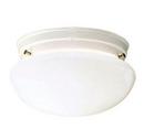 Kichler Lighting White 60W 2-Light Medium Base Flush Mount 
