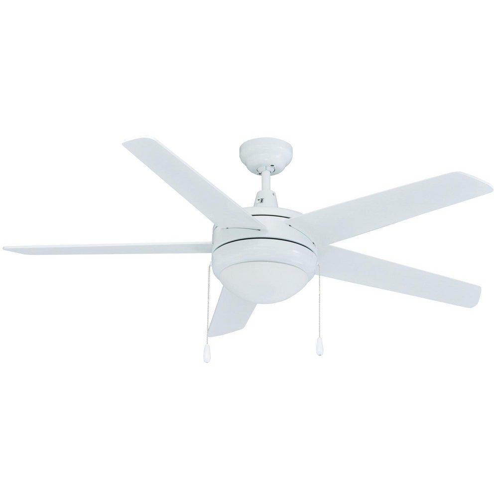 50 in. 5-Blade Indoor Ceiling Fan in White 