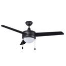 50 in. 3-Blade Indoor Ceiling Fan in Matte Black 