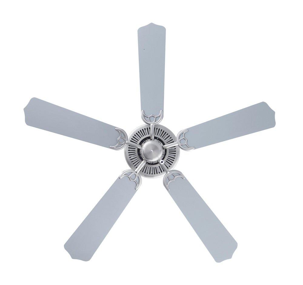 52 in. 5-Blade Indoor Ceiling Fan in Brushed Nickel 