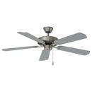 52 in. 5-Blade Indoor Ceiling Fan in Brushed Nickel 
