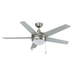 50 in. 5-Blade Indoor Ceiling Fan in Brushed Nickel