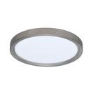 15 in. LED Ceiling Mount Light in Brushed Nickel 