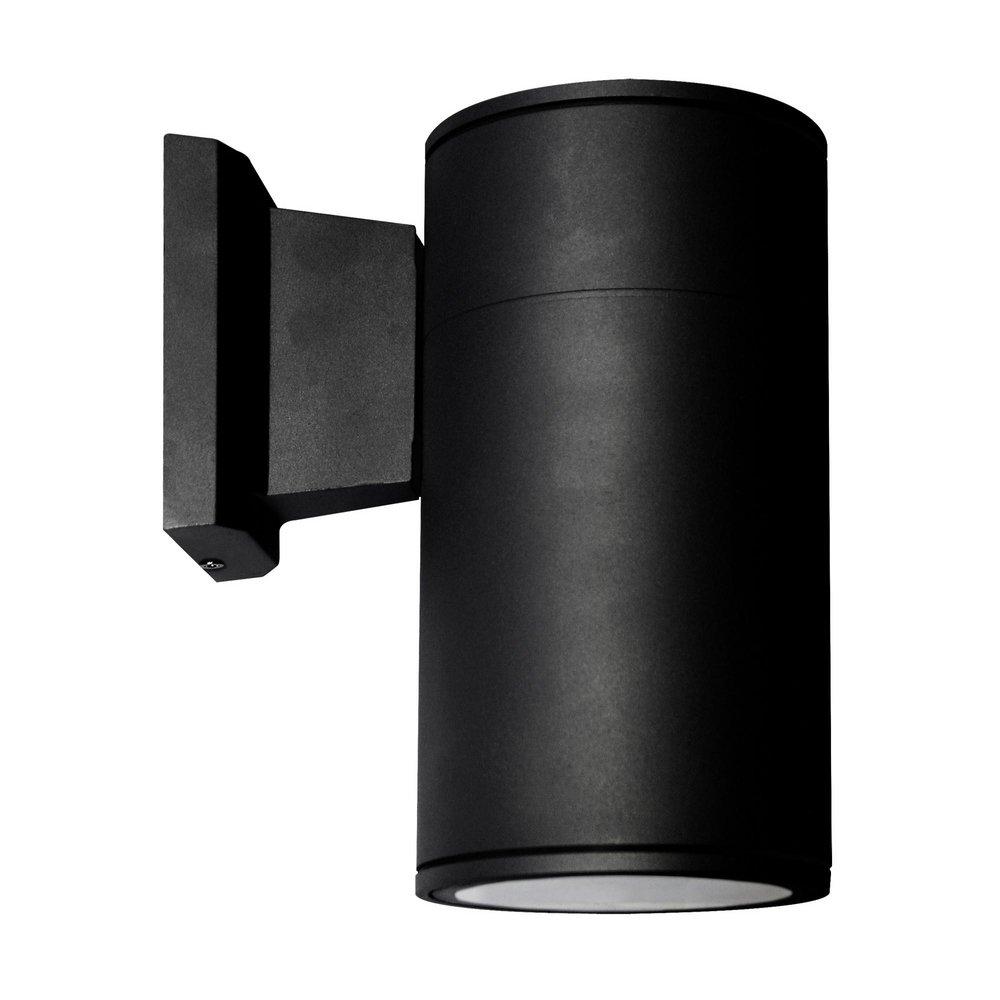 4 in. LED Cylinder Downlight in Black 