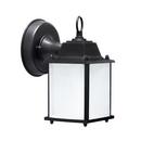 Outdoor Wall Lantern E26 Wet in Black 