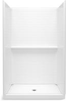 48 x 34 in. Vikrell Shower Unit in White 