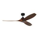 60 in. 3-Blade Indoor Ceiling Fan in Midnight Black