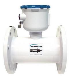 Mag Meter 4 in. Battery Powered Integral Display with Pulse Output