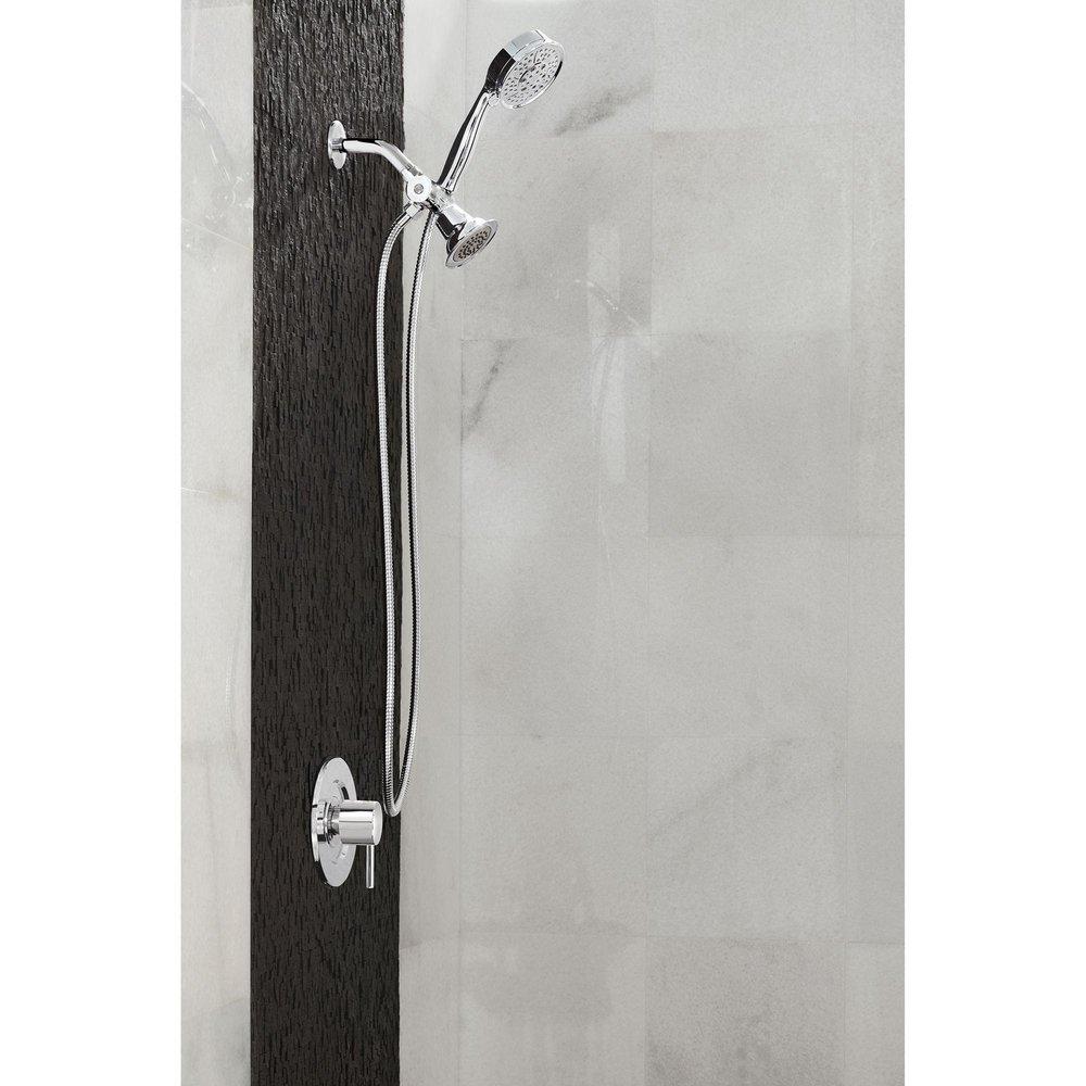 MATTE BLACK SHOWER ARM DIVERTER 