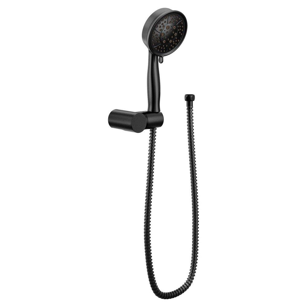 MATTE BLACK ECO-PERFORMANCE HANDSHOWER HANDHELD SHOWER 