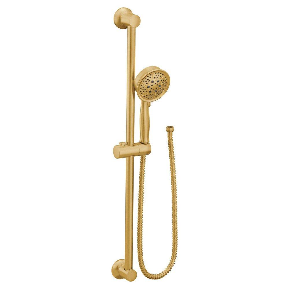 BRUSHED GOLD ECO-PERFORMANCE HANDSHOWER HANDHELD SHOWER 