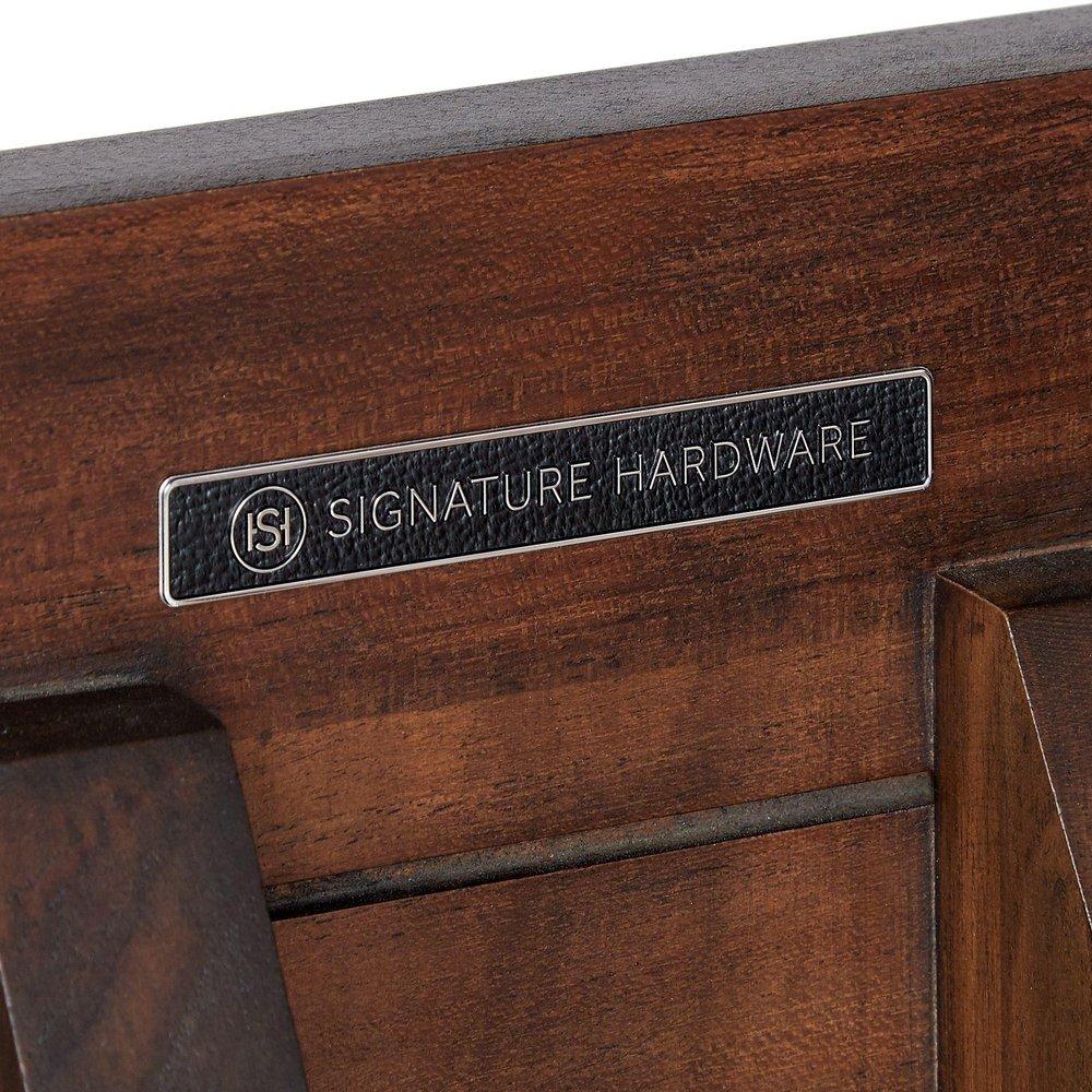Signature Hardware Java Vanity Cabinet in Java 