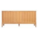 *CVR* 72 DOUBLE VANITY WITH UNDERMOUNT SINKS NATURAL TEAK CARRARA MARBLE WIDESPREAD 