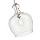 1-Light Pendant Light in Modern Gold 