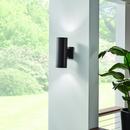 Kichler Lighting White 12 in. 65W 2-Light Medium E-26 Base Outdoor Wall Sconce 