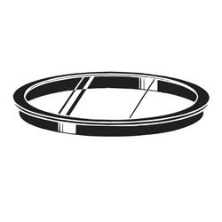 Heat Resistant Glass in Black