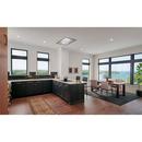 43 in. Ceiling Range Hood without Blower in White 