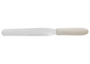 Winco White 7-15/16 in. Stainless Steel and Plastic Bakery Spatula 