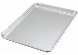 13 x 18 in. Aluminum Sheet Pan in Silver