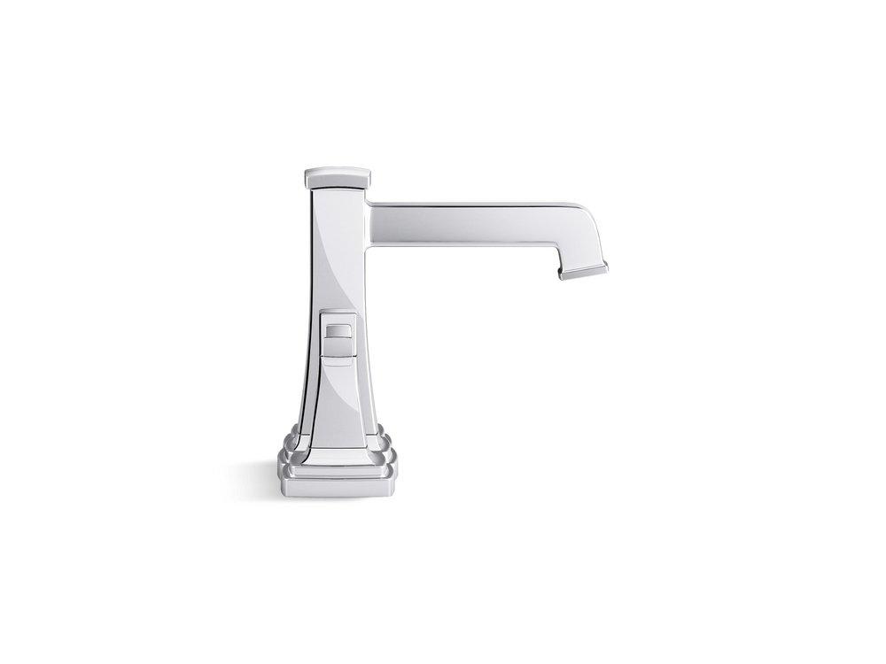 Two Handle Centerset Bathroom Sink Faucet in Vibrant Brushed Nickel image number 1