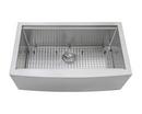 33 in. Farmhouse Stainless Steel Single Bowl Workstation Kitchen Sink