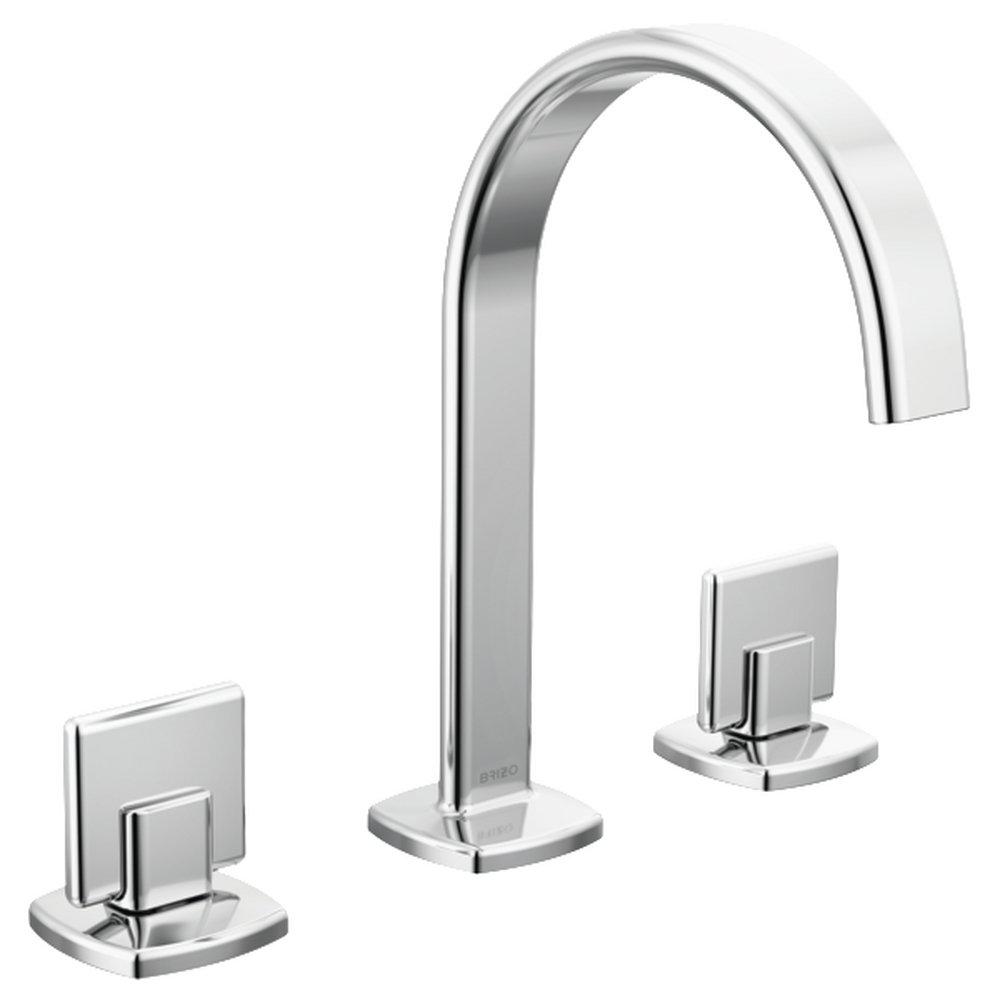 Brizo Chrome Widespread Bathroom Sink Faucet  (Handles Sold Separately) 
