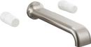 Wall Mount Tub Filler in Luxe Nickel (Handles Sold Separately)