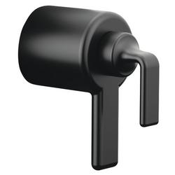Single Handle Thermostatic Valve Trim in Matte Black