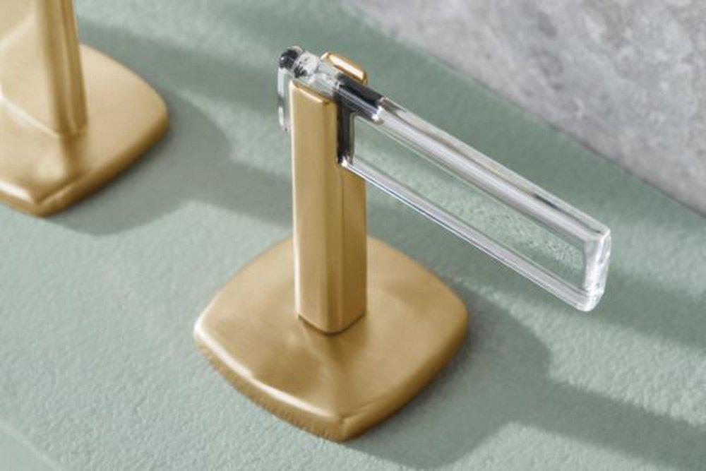 Brizo Brilliance Luxe Gold Two Handle Lever Handle Kit 