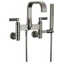 Brizo Brilliance Black Onyx Two Handle Lever Floor Mount Filler (Trim Only) 
