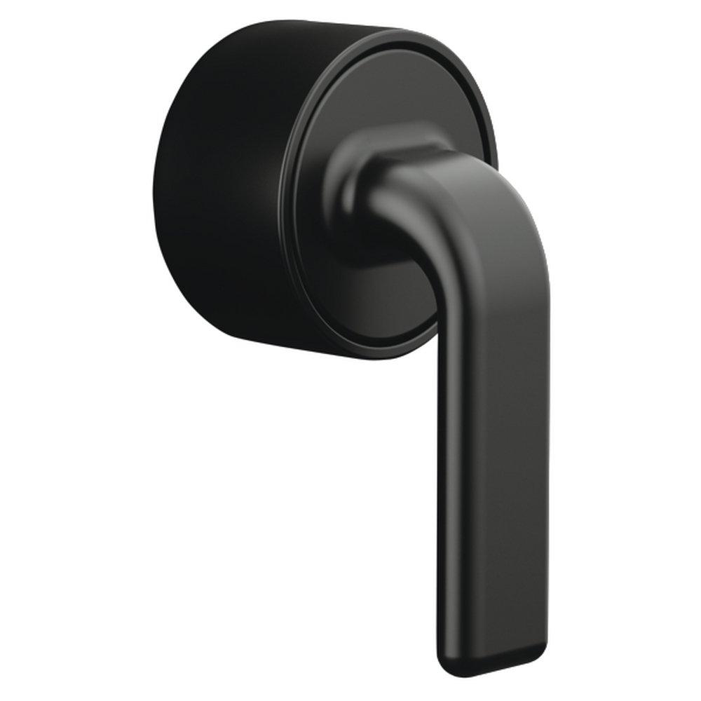 Brizo Matte Black Single Handle Bathtub & Shower Faucet (Trim Only) 