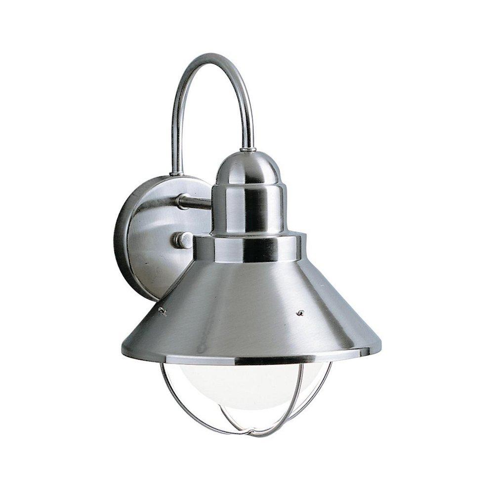 Kichler Lighting Brushed Nickel 100W 1-Light Medium Base Wall Sconce 