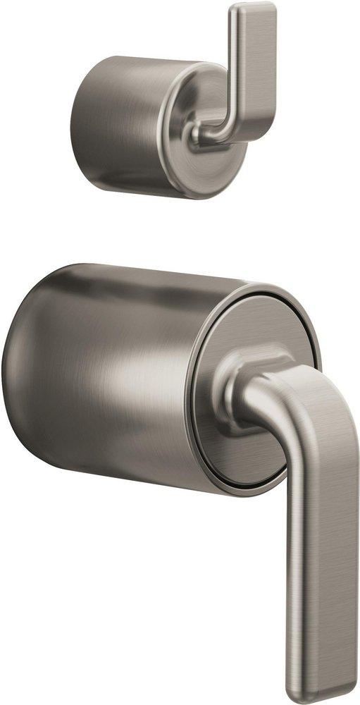 Brizo Brilliance Luxe Nickel Two Handle Bathtub & Shower Faucet (Trim Only) 