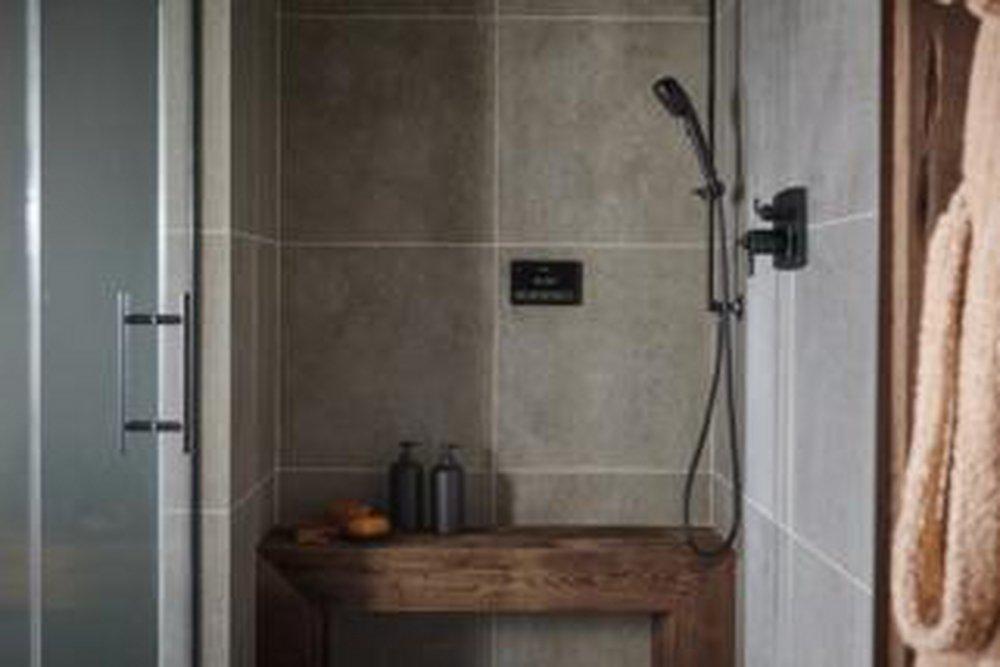 Brizo Matte Black Thermostatic and Volume Control Valve Trim 