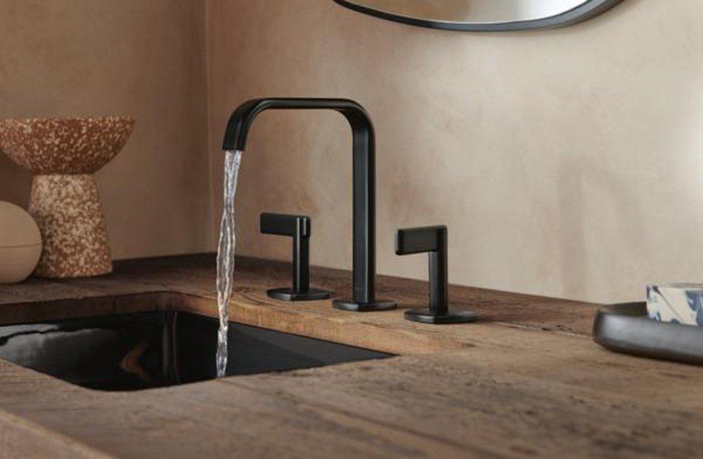 Brizo Matte Black Two Handle Lever Handle Kit 