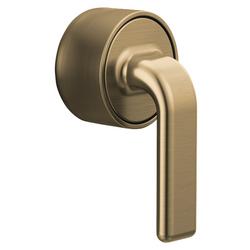 Single Handle Thermostatic Valve Trim in Brilliance® Luxe Gold®