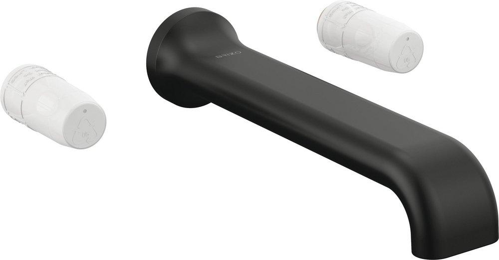Brizo Matte Black Wall Mount Filler 