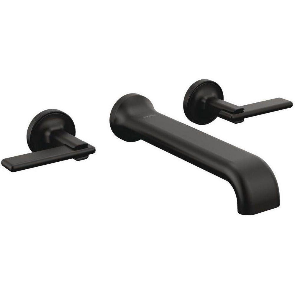 Brizo Matte Black Wall Mount Filler 