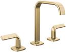 Brizo Luxe Gold No Handle Widespread Bathroom Sink Faucet 