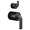 Brizo Matte Black Two Handle Bathtub & Shower Faucet (Trim Only) 