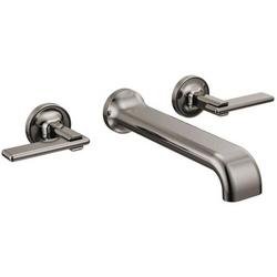 Wall Mount Tub Filler in Brilliance Black Onyx (Handles Sold Separately)