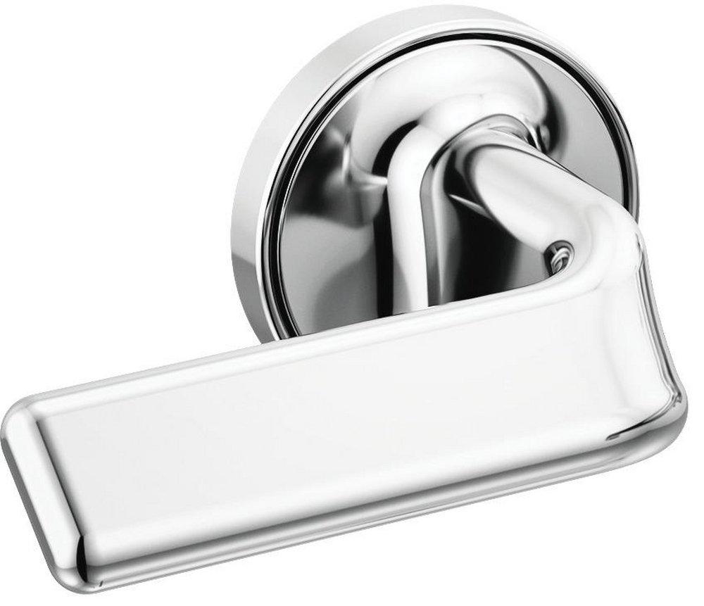 Wall Mount Tub Filler Twist Lever Handle Kit in Chrome 