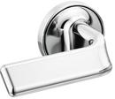 Wall Mount Tub Filler Twist Lever Handle Kit in Chrome 
