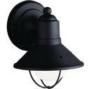 Kichler Lighting Black 60W 1-Light Medium Base Incandescent Extension Wall Sconce 